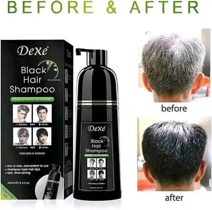 200 ML dexe Black Hair shampoo